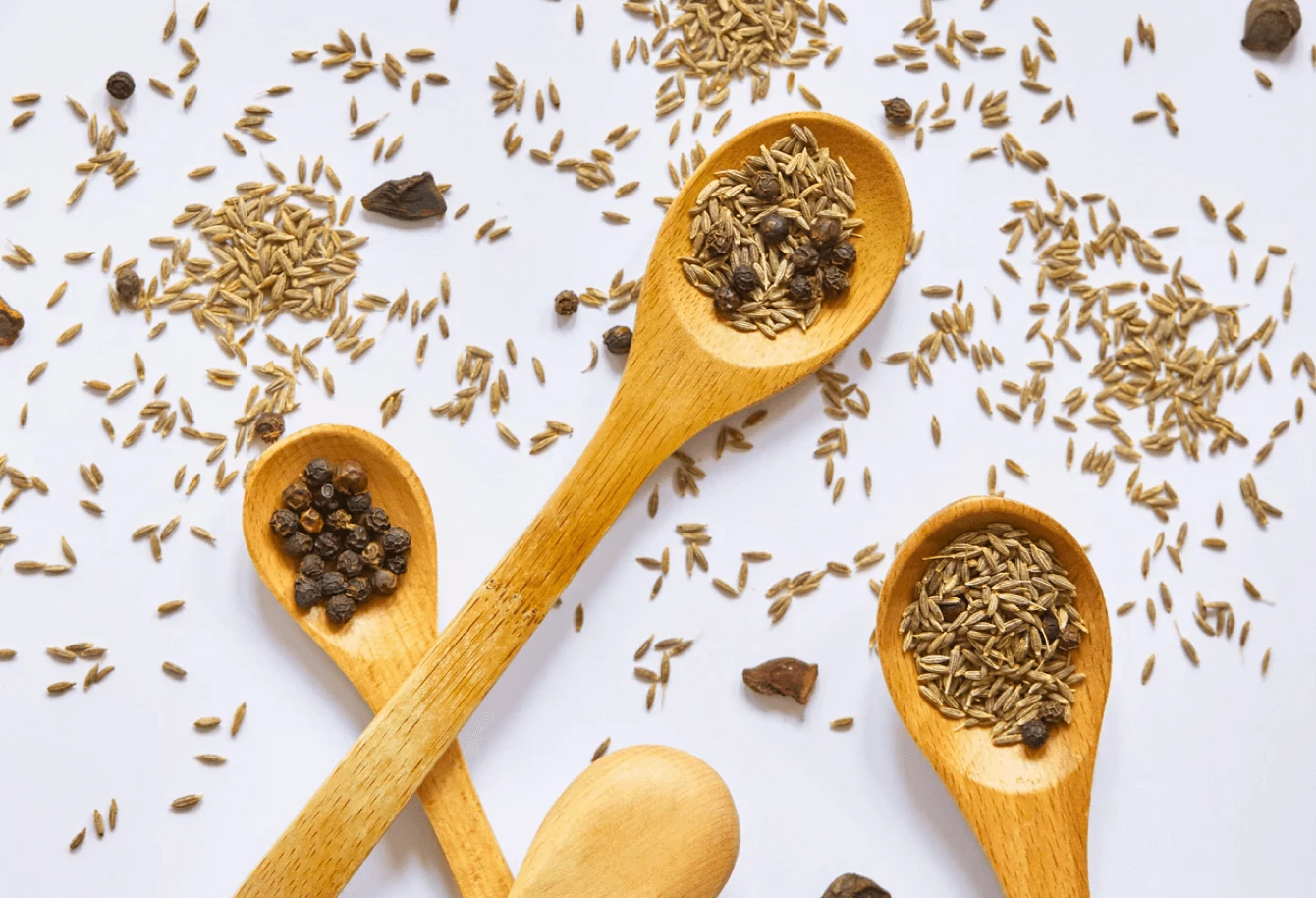 Spoon of spices