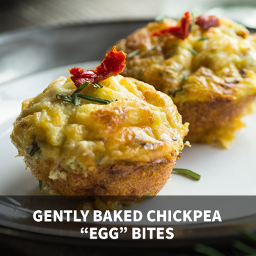 Griffith Gently Baked Chickpea "Egg" Bites