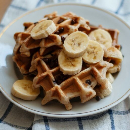 Ashwagandha waffles incorporate adaptogens into a sweet treat
