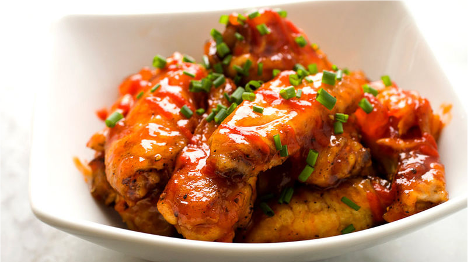 Fried chicken wings using Griffith Foods' Creative Coaters and Flavour Glaze solutions
