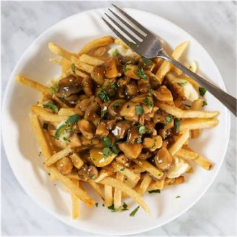 Adobo poutine combines two comforting dishes into one.