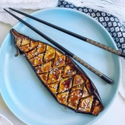 Asian aubergine