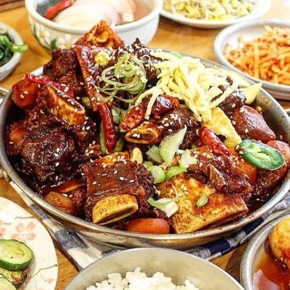 Korean braised spicy beef