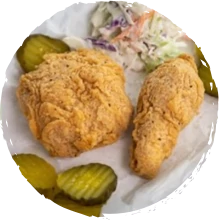 Plant-based “Fried Chicken” Featuring Griffith Foods Simulated Chicken Seasoning & Binder Crispy Flour Coating System
