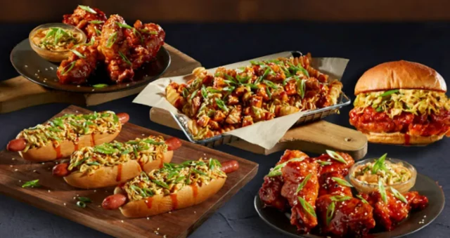 nathan's famous limited-time line of spicy asian bbq menu options