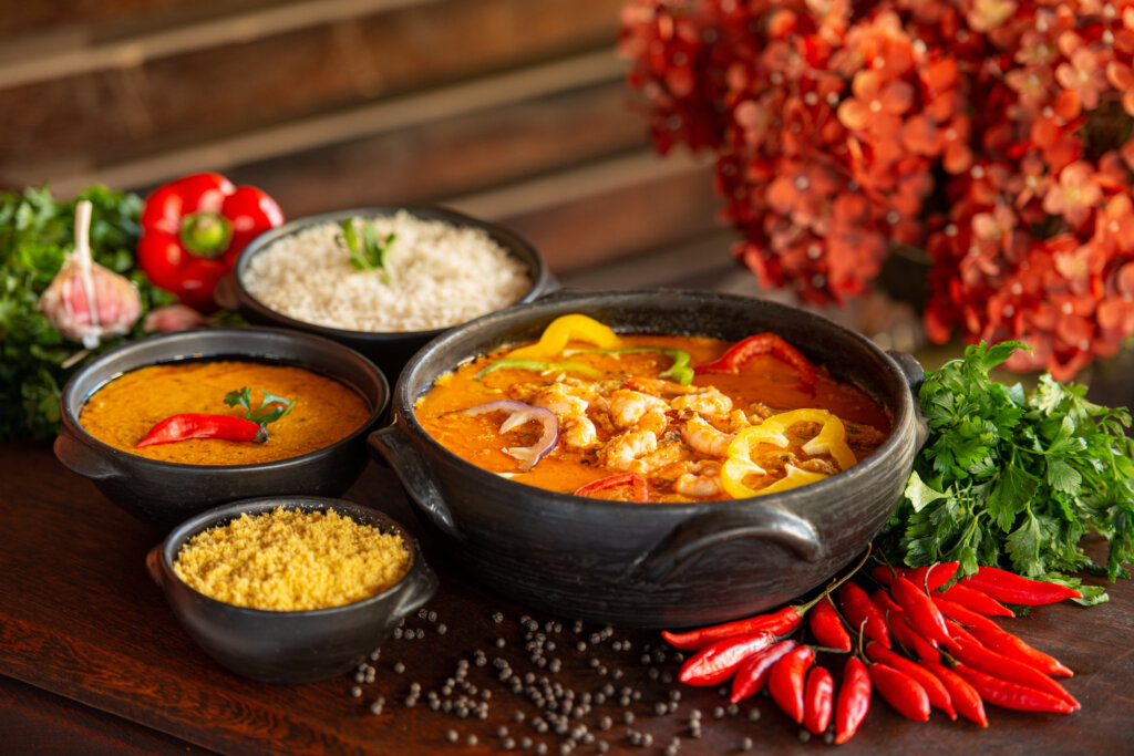South American Flavors features traditional dish of Brazilian cuisine and consumed throughout the Brazilian coast.