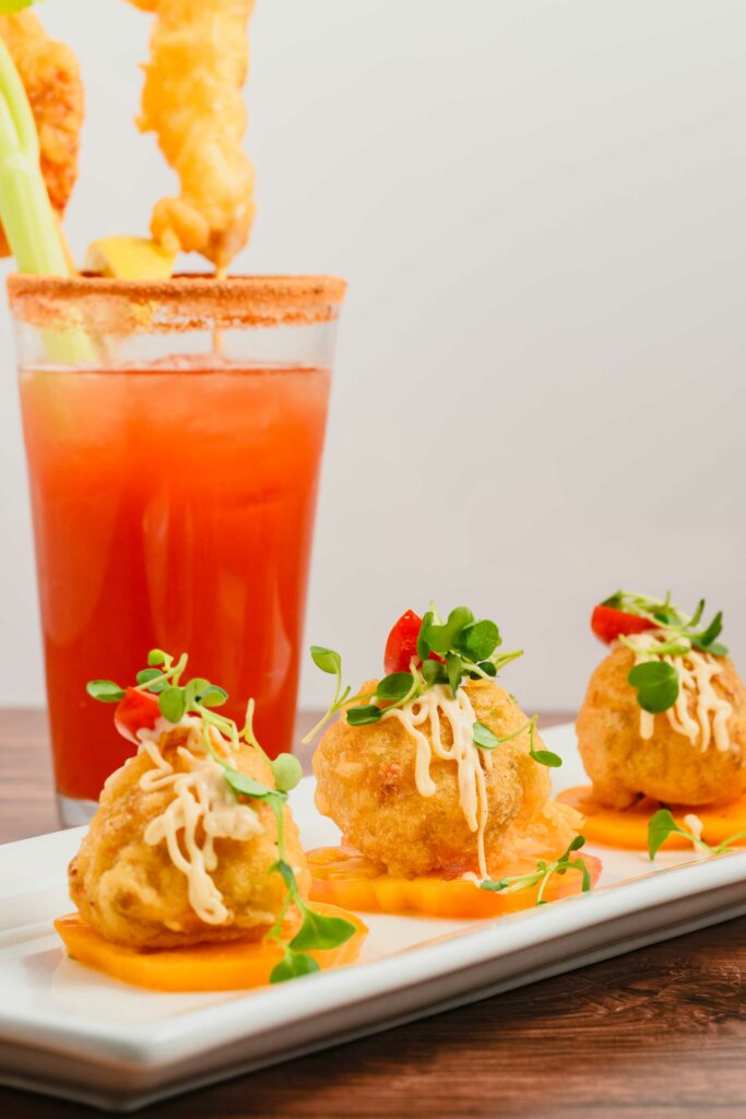 The "Sipping on Inspiration" theme encourages beverages and The Bloody Ceaser, a beloved Canadian cocktail, served as the perfect muse for this concept. 