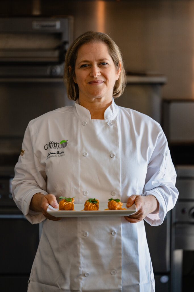 Chef Jordana Britt’s creation, Caesar Seafood Fritters
