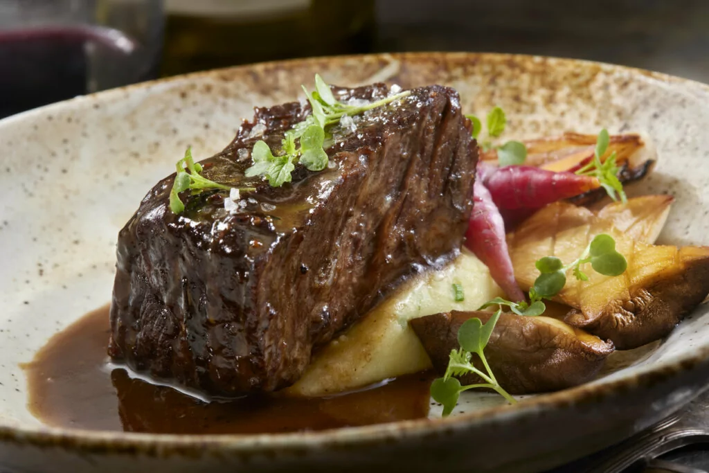 Unstoppable Umami - steak and vegetables beautifully plated